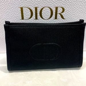 Dior Black Cosmetic Bag